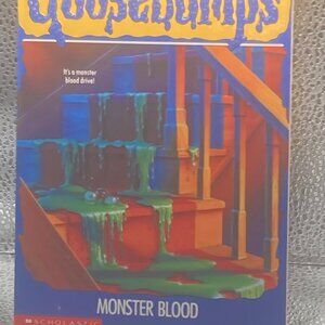 Vintage Book-Goosebumps Monster Blood 1992-RL Stine